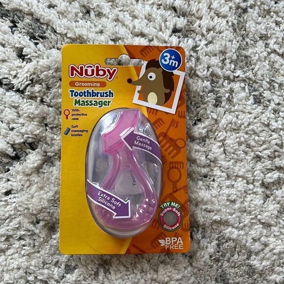 NWT Nuby Tooth Massager for Baby Infants - Picture 1 of 3